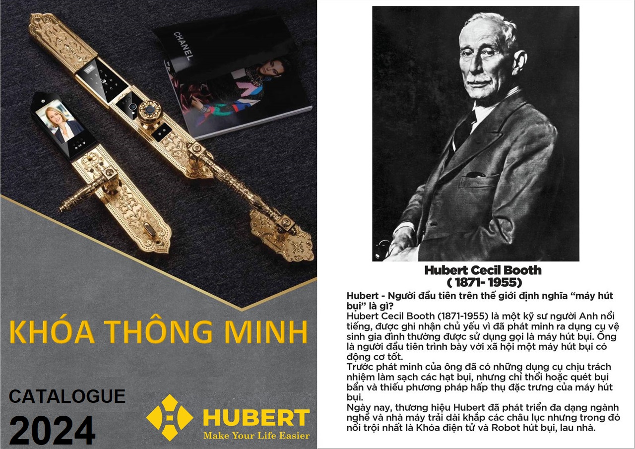 Khóa cửa thông minh HUBERT Catalogue và Bảng giá mới nhất /Page 1
